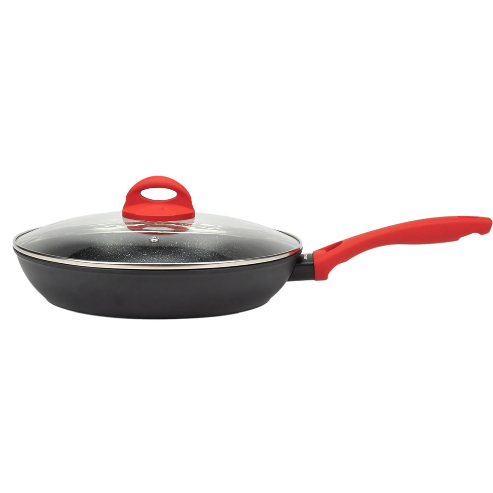 Внешний вид Сковорода с крышкой HOLMER Fiesta 28 см Black (FP-22328-SROMBL)