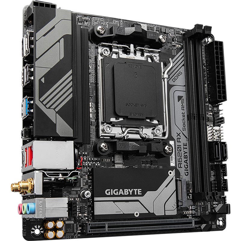 Материнская плата GIGABYTE A620I AX Назначение для настольного компьютера