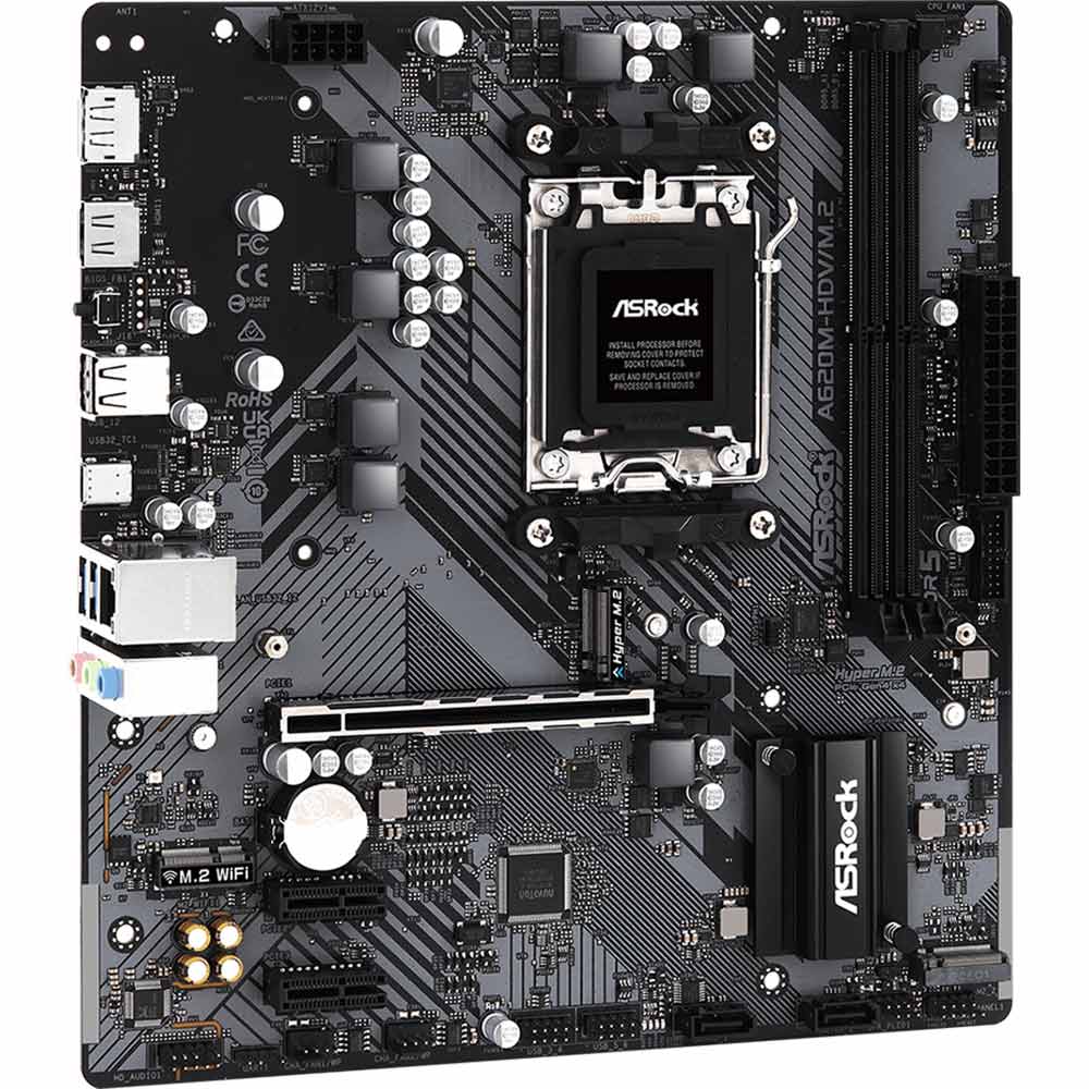 Материнська плата ASROCK A620M-HDV/M.2 Принзначення для настільного комп'ютера