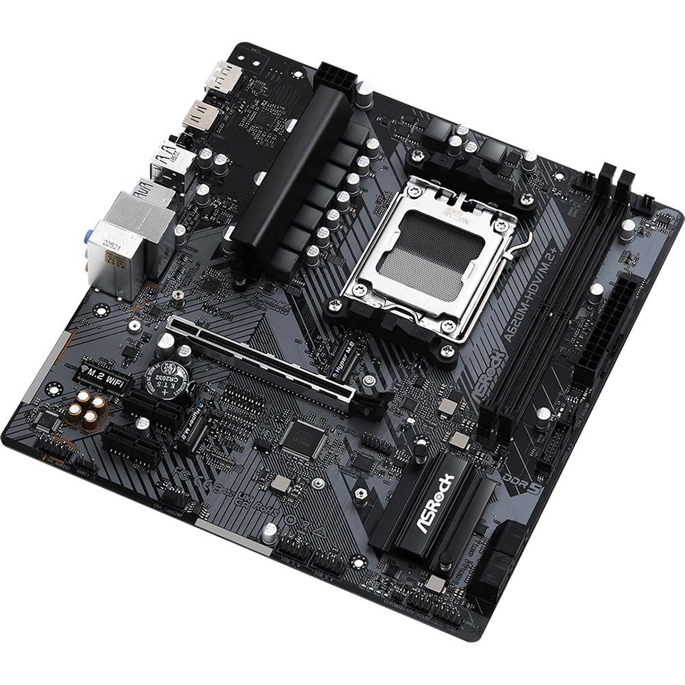 Материнська плата ASROCK A620M-HDV/M.2+ Чіпсет AMD A620