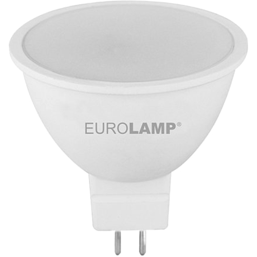 Светодиодная лампа EUROLAMP SMD-MR16-7W-GU5.3-4000K 3 шт (LED-SMD-07534(P)(3)Упаковка 3в1) Тип светодиодная (LED)