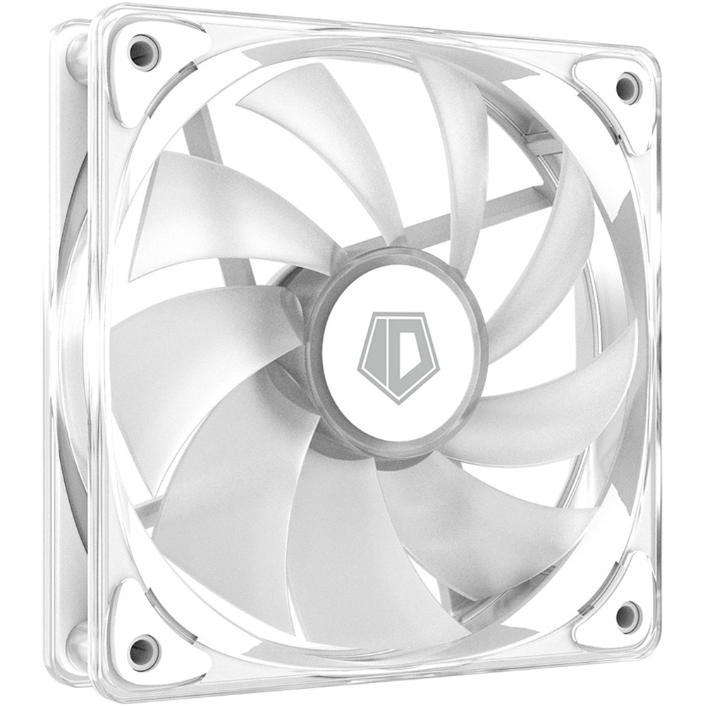 Кулер корпусний ID-COOLING Crystal 120 White Підшипник гідравлічний