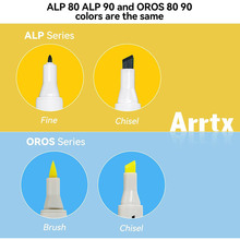 Спиртовые маркеры Arrtx Oros 80 (LC303434)