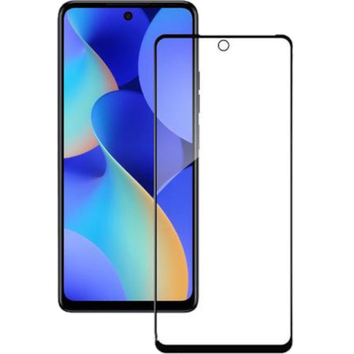 Захисне скло 2E 2.5D Full Glue Black Border для TECNO Spark 10 Pro KI7 (2E-TC-SP10P-SMFCFG-BB)