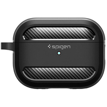 Чехол для наушников SPIGEN Rugged Armor для Apple AirPods Pro 2 Black (ACS05482)