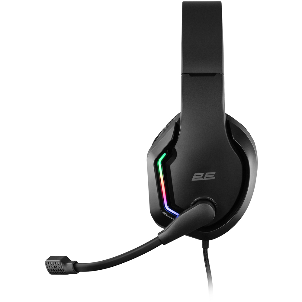 Зовнішній вигляд Гарнітура 2E GAMING HG315 RGB USB 7.1 Black (2E-HG315BK-7.1)