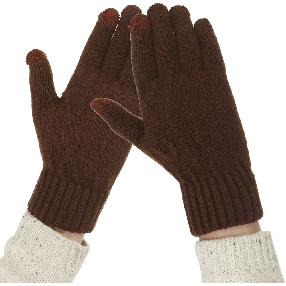 Рукавички ARMORSTANDART для сенсорних екранів Rope Brown (ARM59880) Колір коричневий