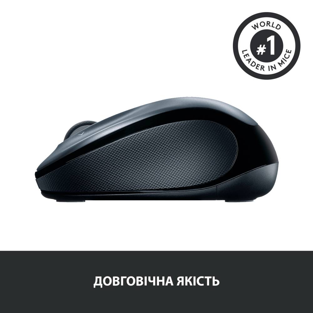 Мышь LOGITECH M325s Wireless Light Silver (910-006813) Разрешение сенсора 1000