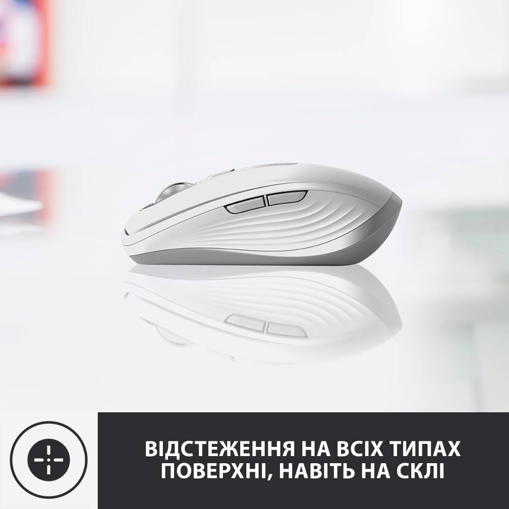 Зображення Миша Logitech MX Anywhere 3 for Mac Pale Grey (L910-005991)