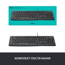 Клавіатура LOGITECH K120 (UKR OEM) (920-002643)