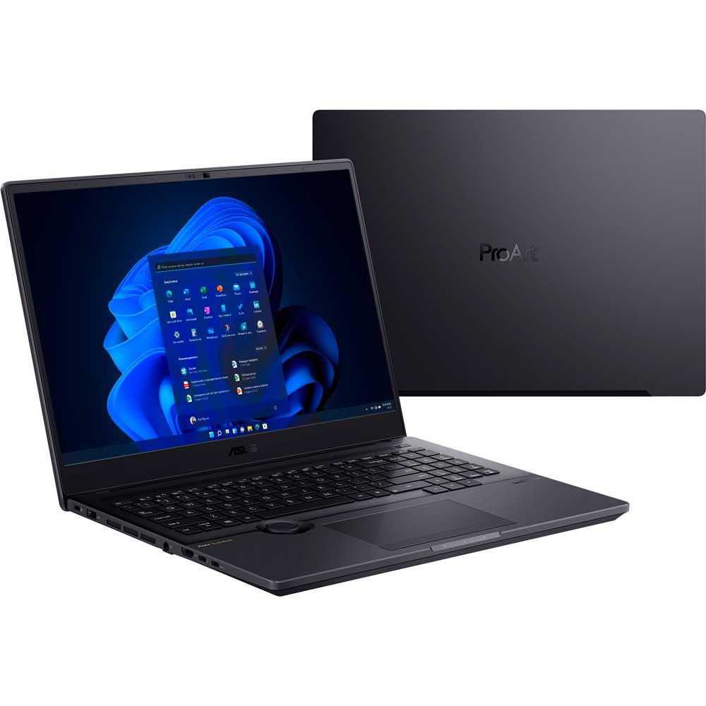 Внешний вид Ноутбук ASUS ProArt StudioBook 16 OLED W7600Z3A-L2091X Mineral Black (90NB0XH1-M003V0)