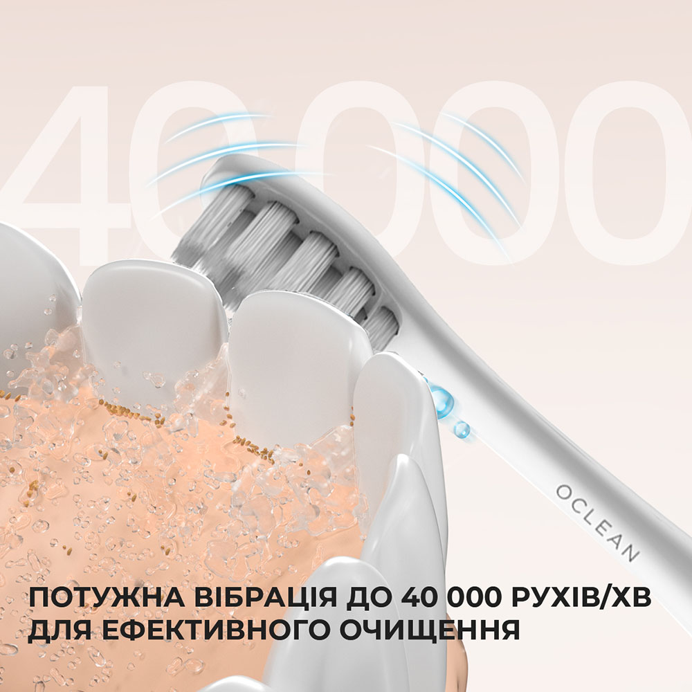 Огляд Електрична зубна щітка Oclean Air 2T Electric Toothbrush White (6970810552324)