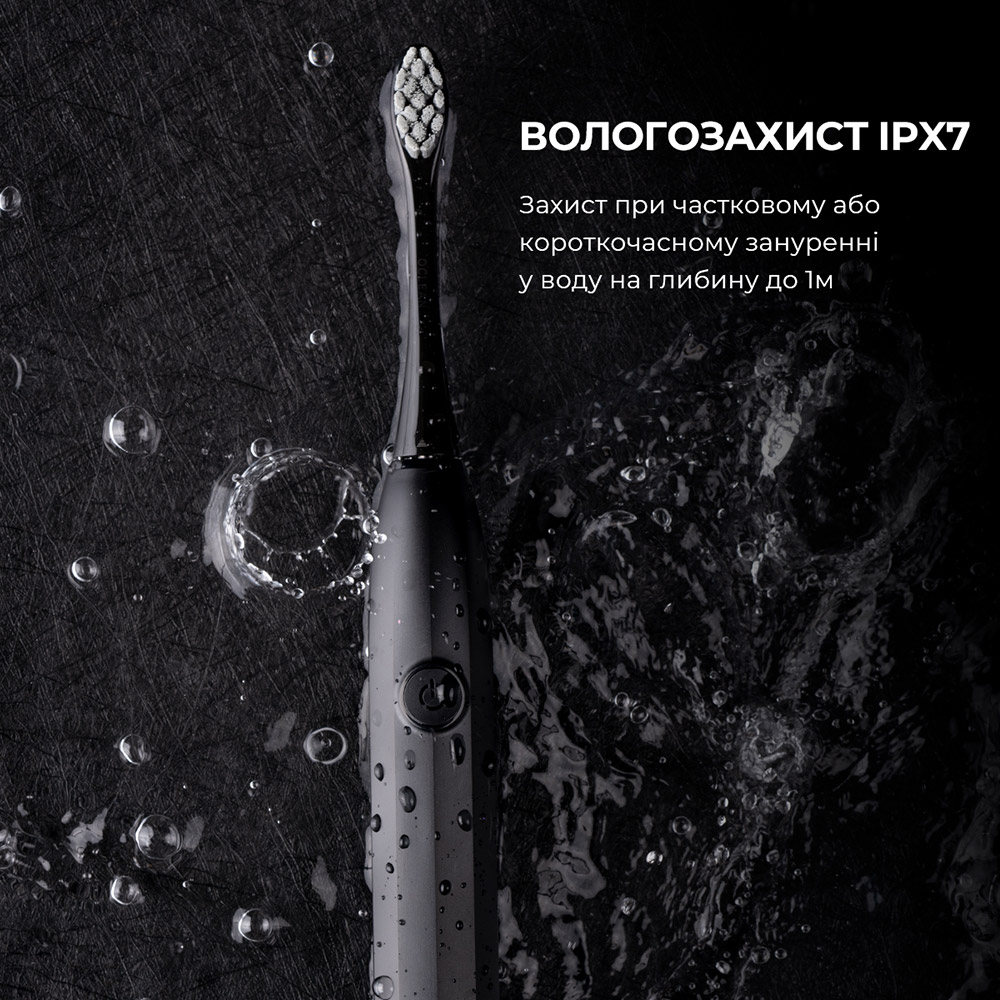Фото 16 Зубна щітка OCLEAN Endurance Electric Toothbrush Black