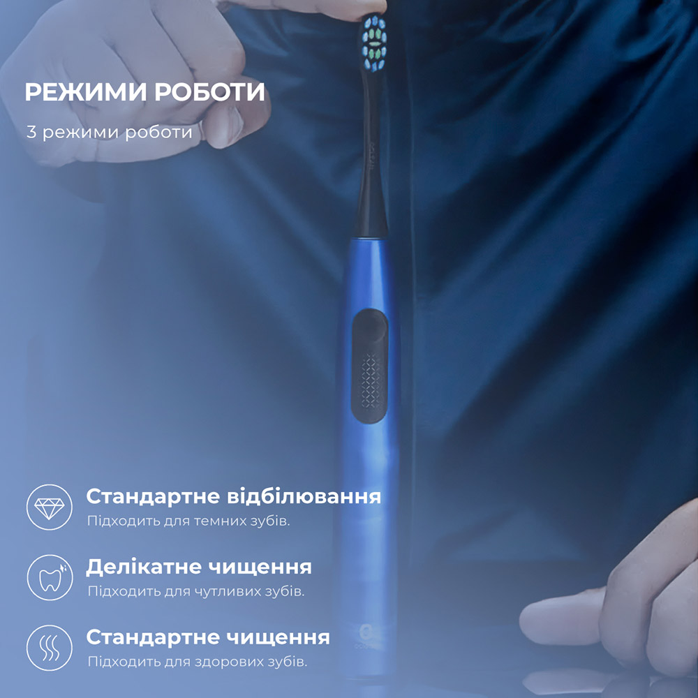 Покупка Зубная щетка Oclean F1 Dark Blue (Международная версия) (6970810551501)