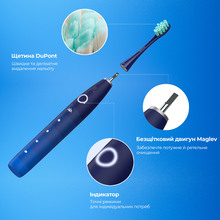 Зубная щетка OCLEAN Flow Sonic Electric Toothbrush Blue