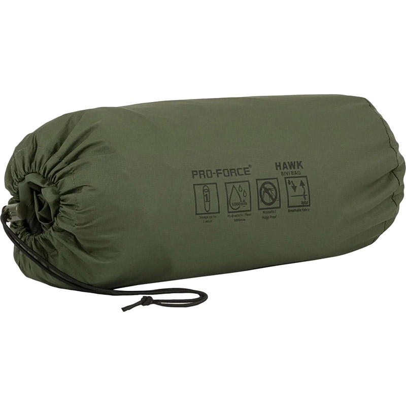 Зовнішній вигляд Бівуковий мішок HIGHLANDER Hawk Bivvy Bag Olive (BIV001-OG)