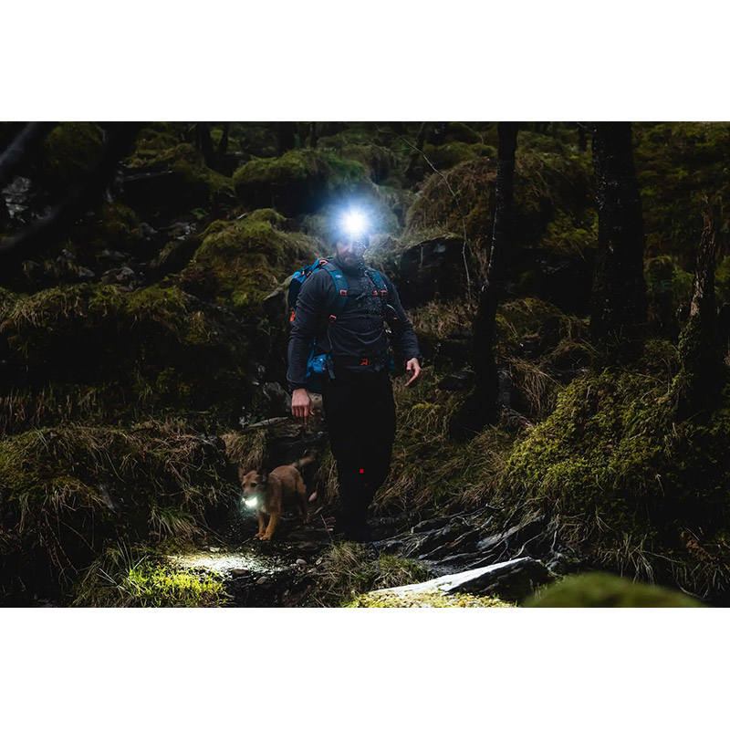 Фото Ліхтар налобний HIGHLANDER Polaris 550 Rechargable Head Torch Black (TOR195)