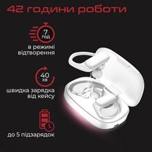 Гарнітура PROMATE Epic White (epic.white)