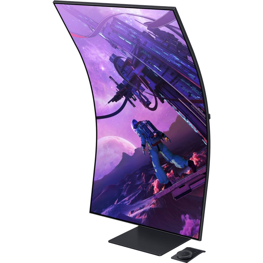 У Фокстрот Монітор SAMSUNG 55" Odyssey Ark LS55BG970NIXCI