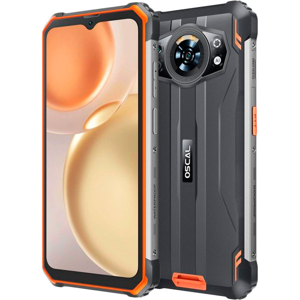 Внешний вид Смартфон OSCAL S80 6/128 Gb Dual Sim Orange