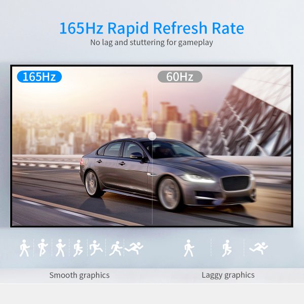 Фото Кабель CHOETECH DisplayPort V1.4 2 м (XDD01-BK)