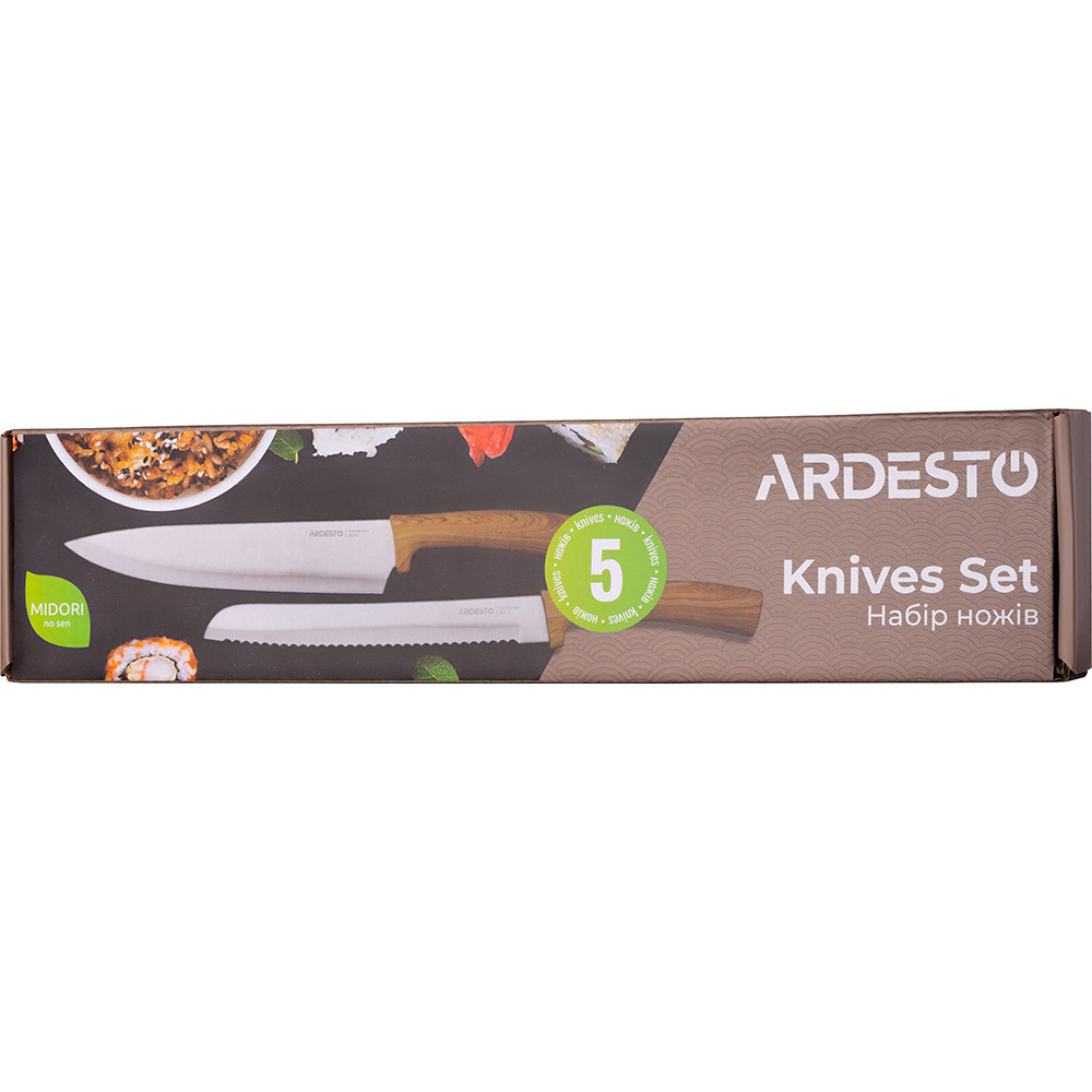 Фото Набір ножів ARDESTO Midori 5 пр. (AR2105WD)