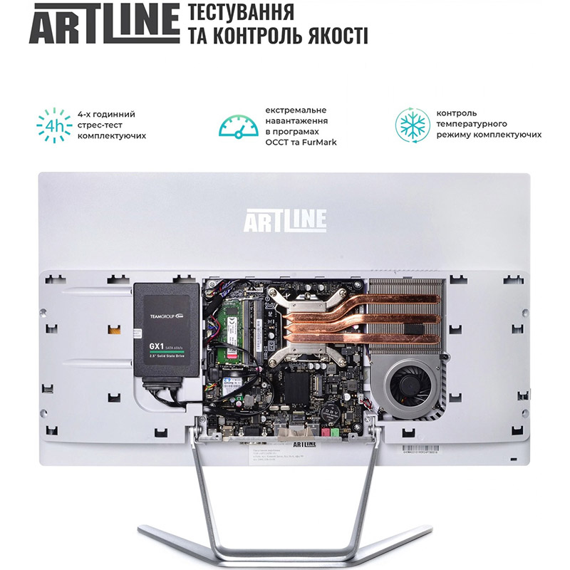 Зовнішній вигляд Моноблок ARTLINE Home G40v20Winw