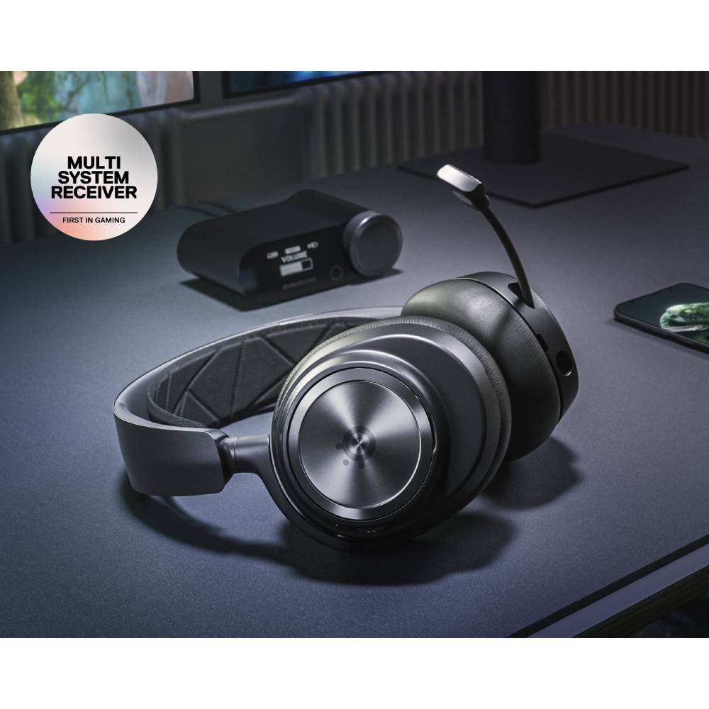 Зовнішній вигляд Гарнітура STEELSERIES Arctis Nova Pro Wireless Black (SS61520)