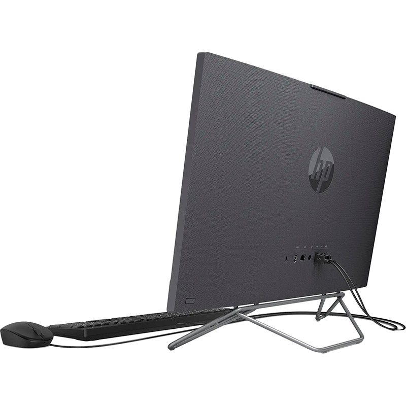 Зовнішній вигляд Моноблок HP 205 G8 Iron Gray (64K02EA)