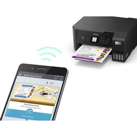 Зовнішній вигляд БФП струменевий EPSON EcoTank L3260 (C11CJ66409)