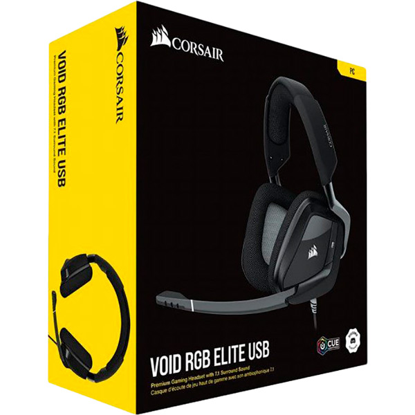 Огляд Гарнітура RGB Elite USB Premium Gaming Carbon (CA-9011203-EU)