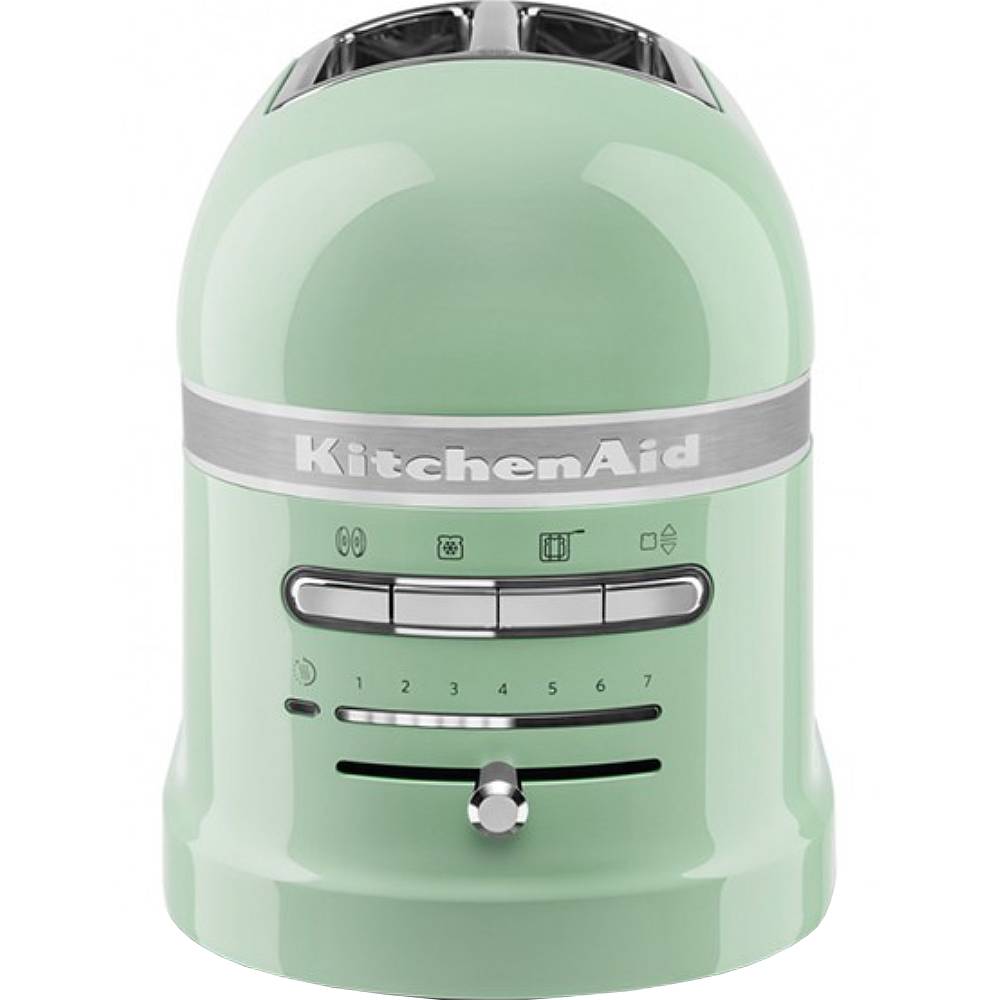 Тостер KITCHENAID Artisan Фісташковий (5KMT2204EPT) Функції підігрів булочок