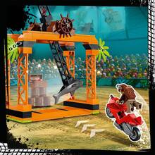 Конструктор LEGO City Stuntz Каскадерське завдання Напад Акули (60342)