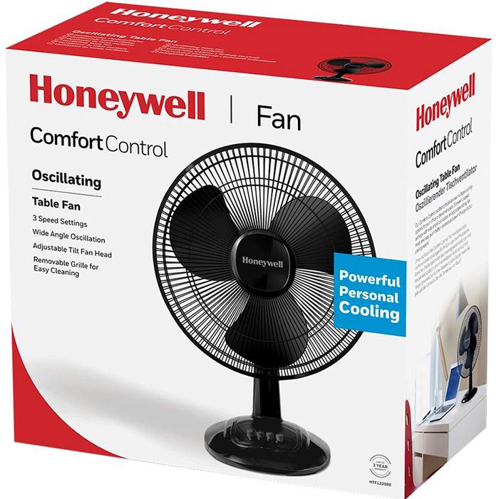 Зовнішній вигляд Вентилятор HONEYWELL Comfort Control HTF1220BE