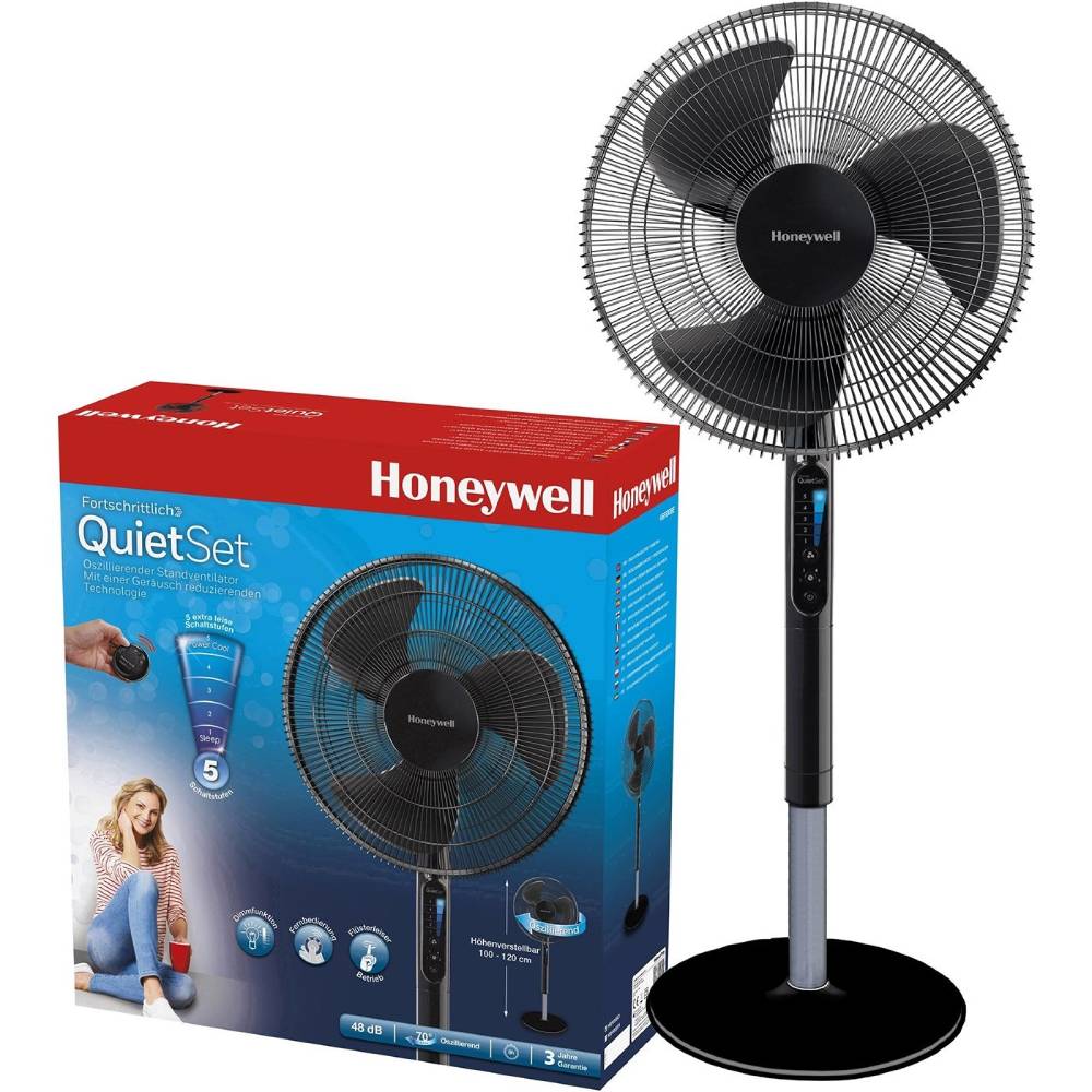 Вентилятор HONEYWELL Quiet Set HSF600BE4 Тип підлоговий