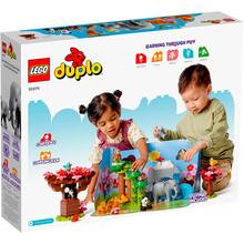 Конструктор LEGO DUPLO Town Дикие животные Азии 117 деталей (10974)