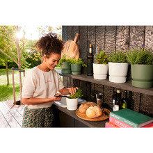 Горшок для растений ELHO Greenville Round 14 см White (492854)