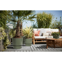 Горшок для растений ELHO Greenville Round 25 см Green (332433)