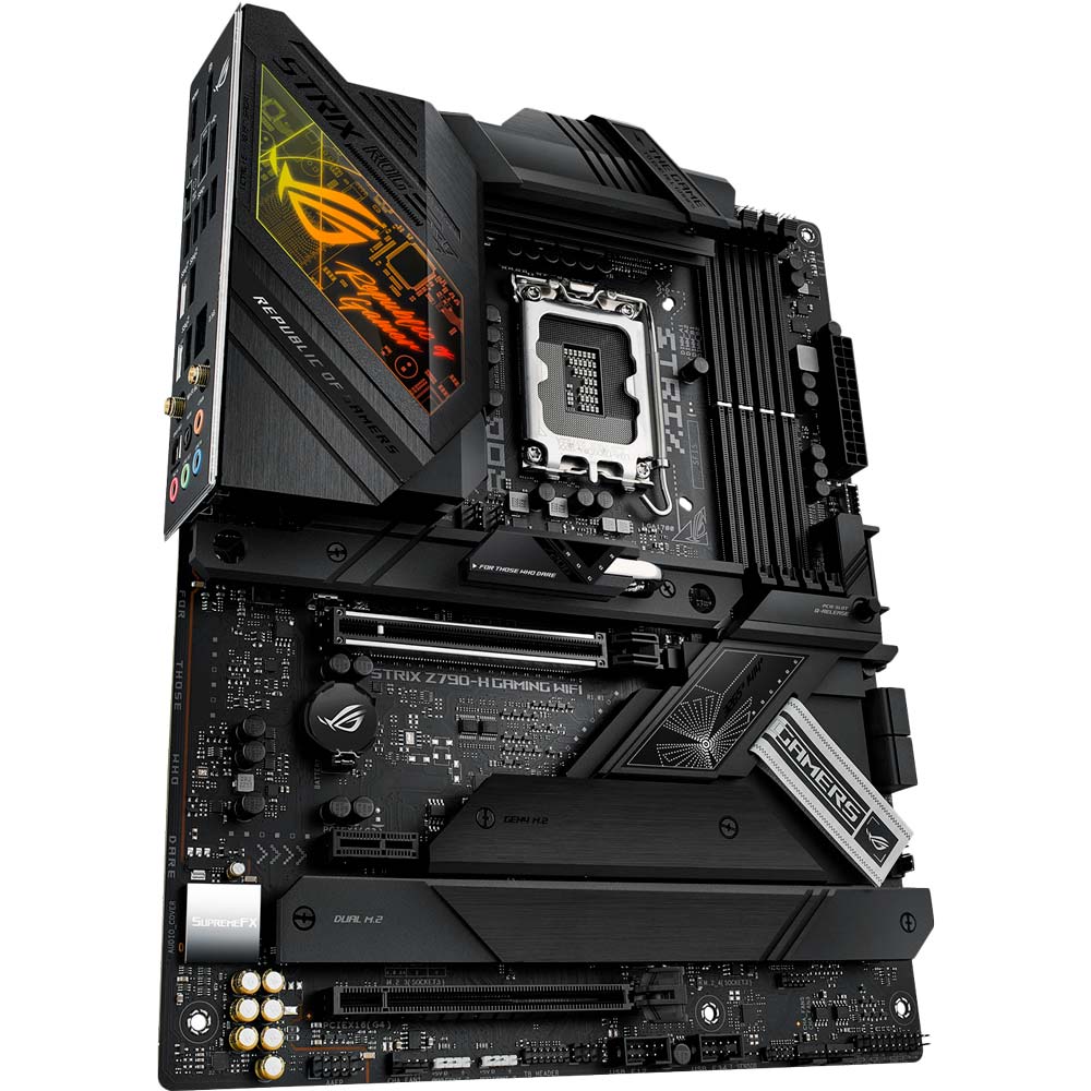 Внешний вид Материнская плата ASUS ROG STRIX Z790-H GAMING WIFI (90MB1E10-M0EAY0)