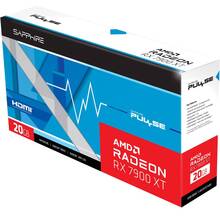 Видеокарта SAPPHIRE RX 7900 XT PULSE GAMING OC DUAL 20GB 320Bit 2450/20000MHz (11323-02-20G)