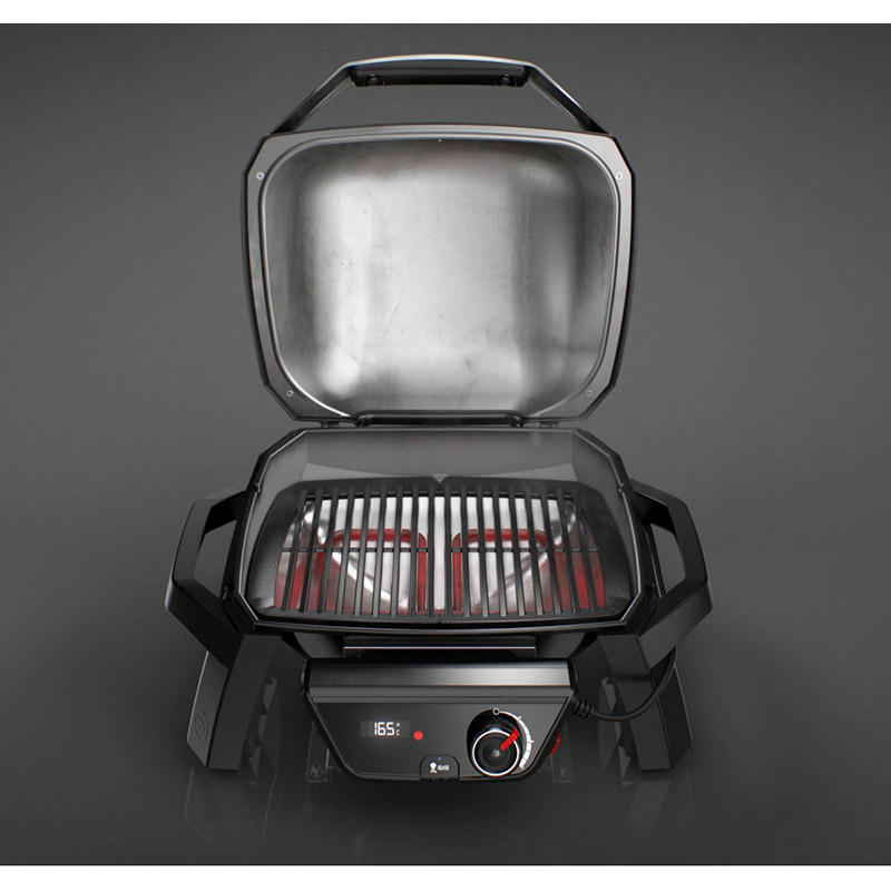 Гриль WEBER PULSE 1000 (81010079) Вид закритий