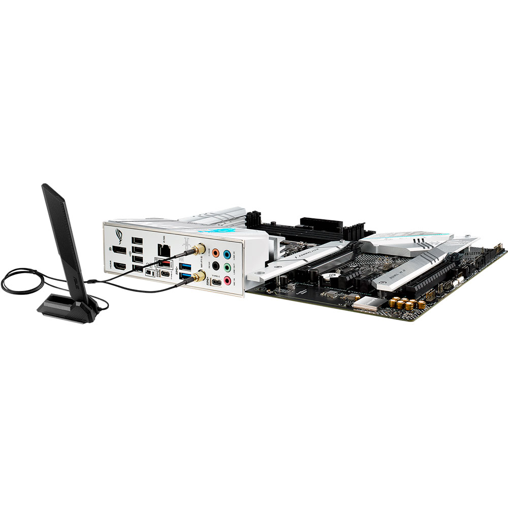 Зовнішній вигляд Материнська плата ASUS ROG STRIX B660-A GAMING WIFI D4 (90MB18S0-M1EAY0)