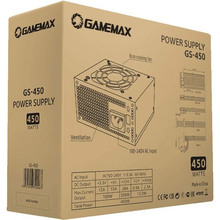 Блок питания GAMEMAX 450W GS-450 80+