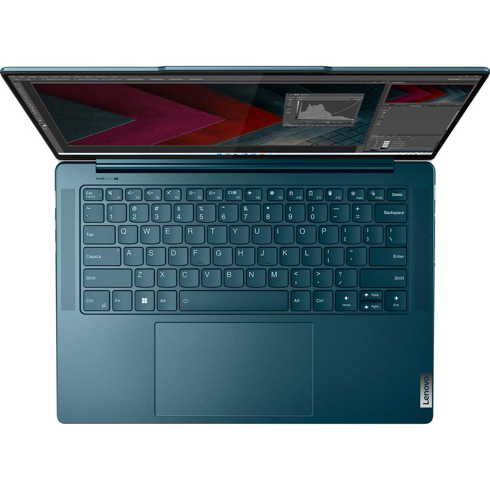 Зовнішній вигляд Ноутбук LENOVO Yoga Pro 7 14IRH8 Tidal Teal (82Y70097RA)