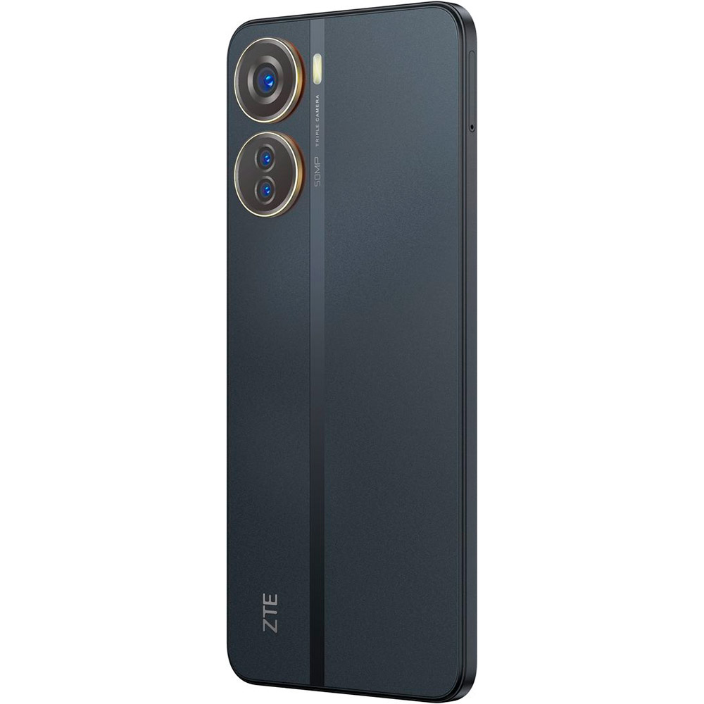 Смартфон ZTE V40 Design 6/128GB Dual Sim Black Матриця IPS