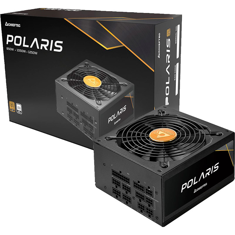 Внешний вид Блок питания CHIEFTEC Polaris 3.0 1050W 80+ Gold (PPS-1050FC-A3)