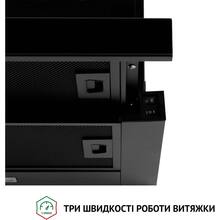 Витяжка PERFELLI TL 6333 BL 700 LED GLASS