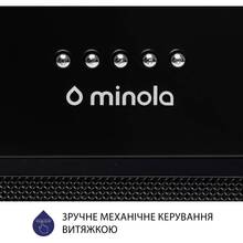 Витяжка MINOLA HBI 5622 BLF 1000 LED