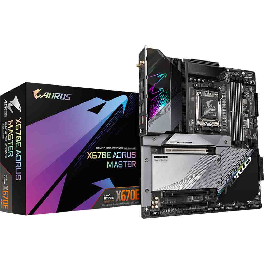 Внешний вид Материнская плата GIGABYTE X670E AORUS MASTER