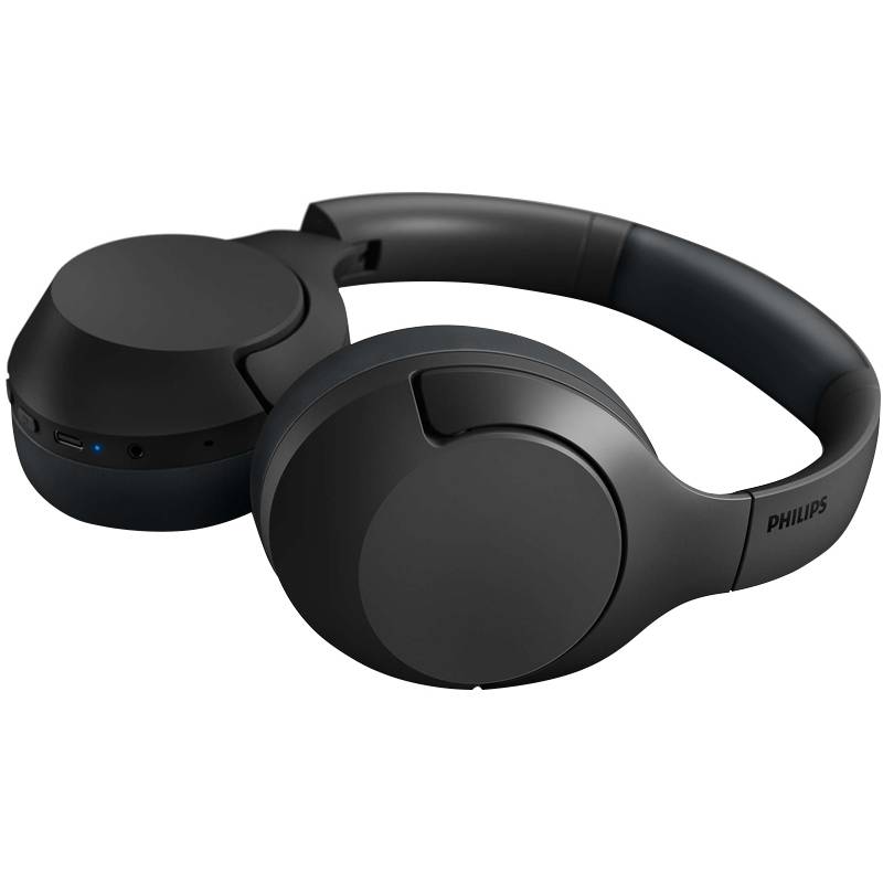 Зовнішній вигляд Гарнітура PHILIPS TAH8506 Over-ear ANC Hi-Res Wireless Mic Black (TAH8506BK/00)